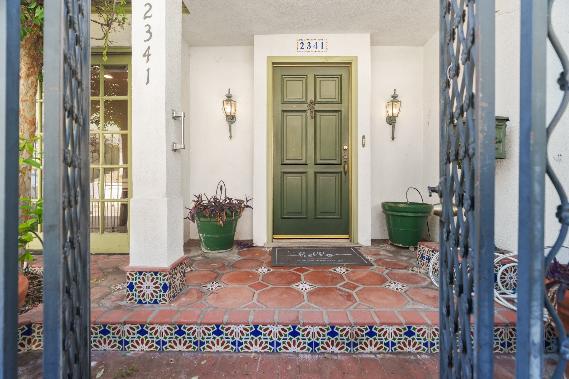 The façade — French Quarter × Silver Lake hilltop
